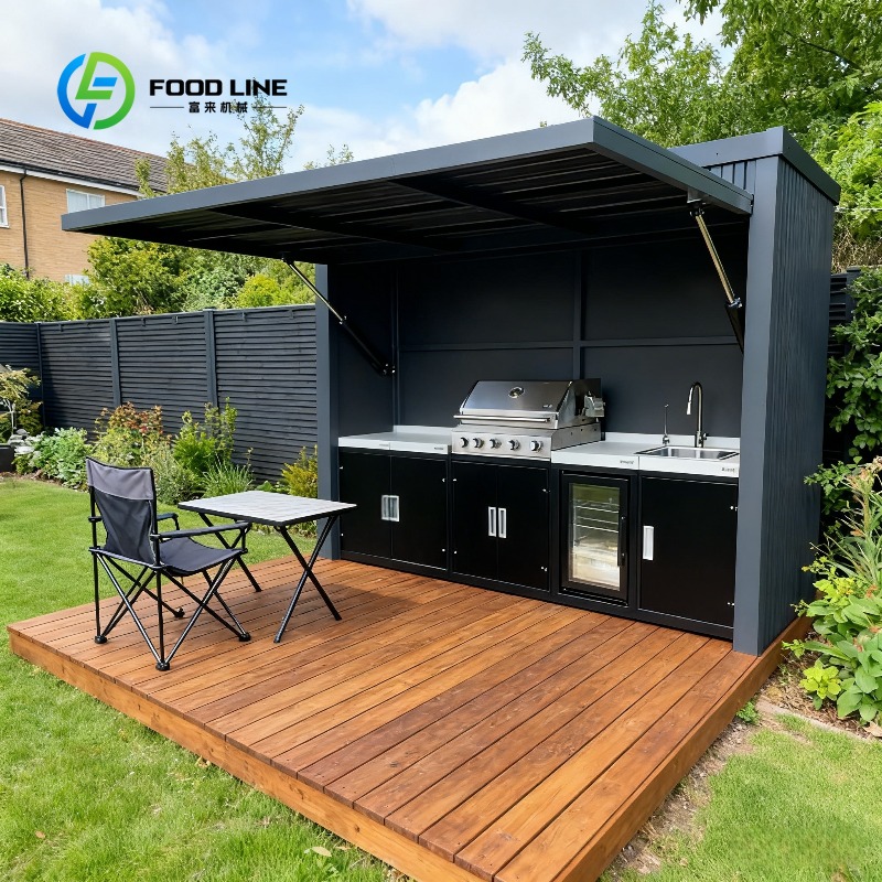 Kitchen Outdoor Camping - مطبخ متنقل قابل للطي مخصص للاستخدام
