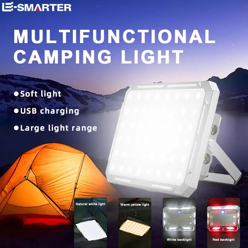Outdoor Camping Lampe - LED التخييم خيمة ضوء كشاف قابل