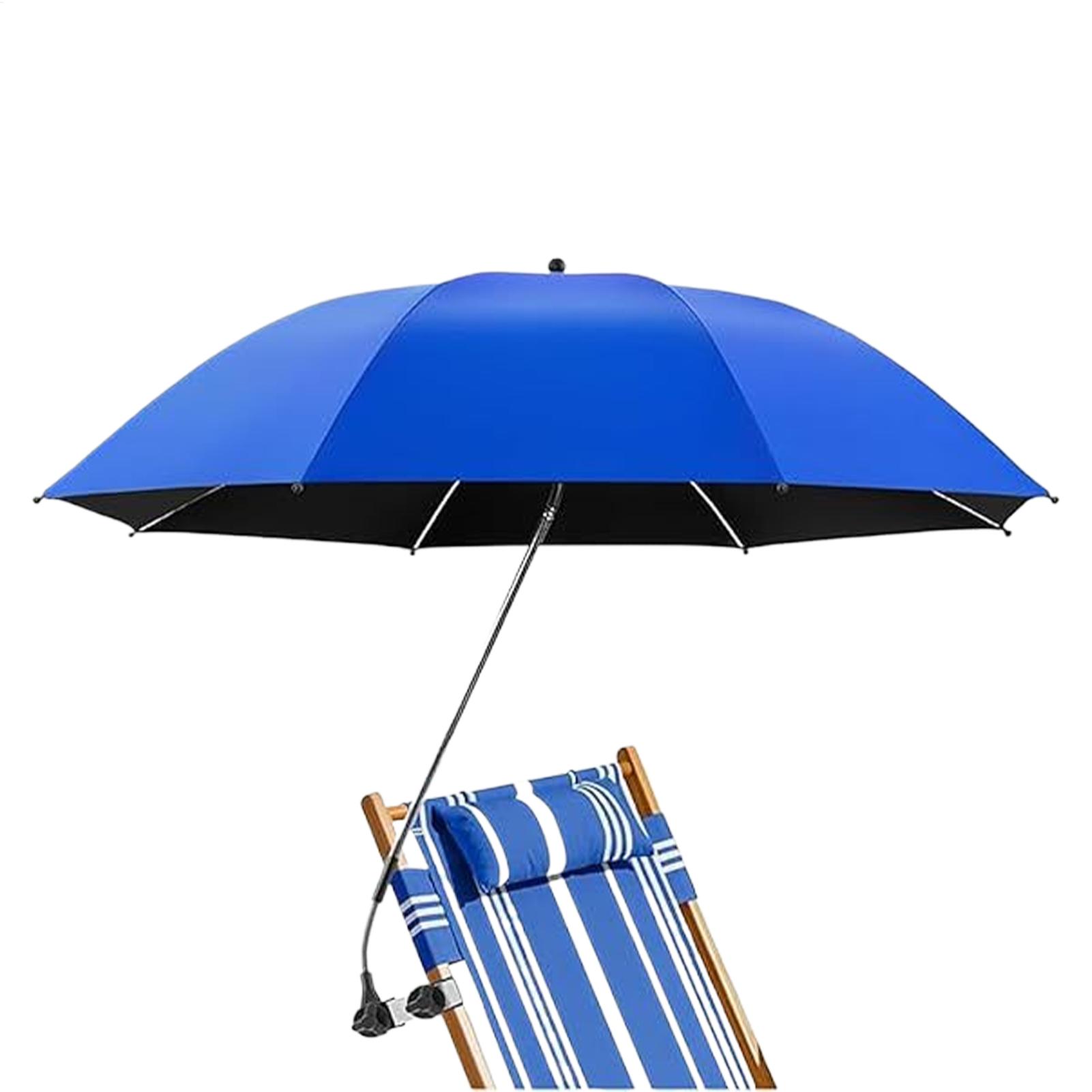 Outdoor Camping Umbrella - مظلة شاطئ قابلة للتعديل 360 درجة،