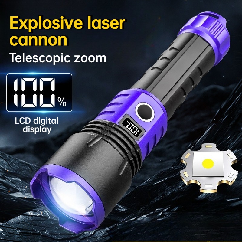 Outdoor Camping Lights - مصباح يدوي LED متعدد الوظائف قوي