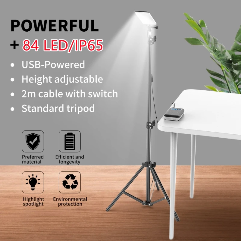 Outdoor Camping Videos - قابل للتعديل 84 قطعة LED USB