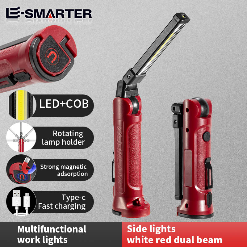 Outdoor Camping Lights - COB LED ضوء العمل قابلة للشحن