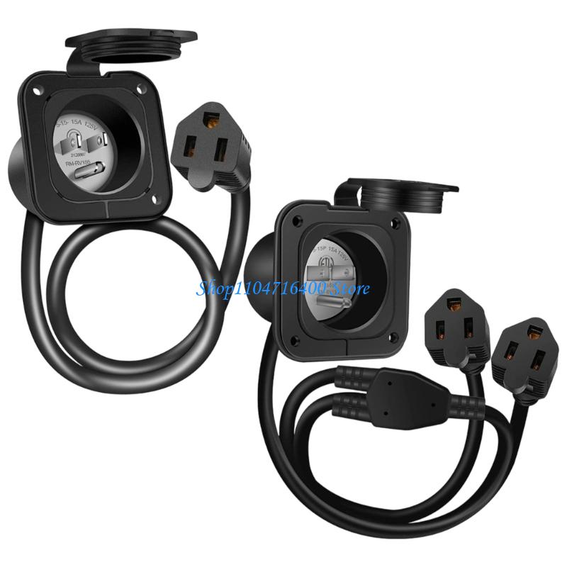 Outdoor Camping Extension Cord - Y1gd منفذ تمديد مقاوم للماء كابل