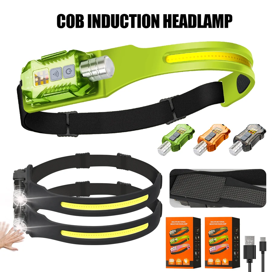 Outdoor Camping Lights - كشاف أمامي LED قوي محمول قابل