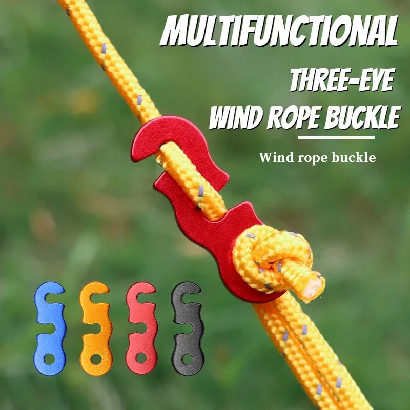 Outdoor Camping Extension Cord - مشد حبل خيمة ثلاثي العيون على
