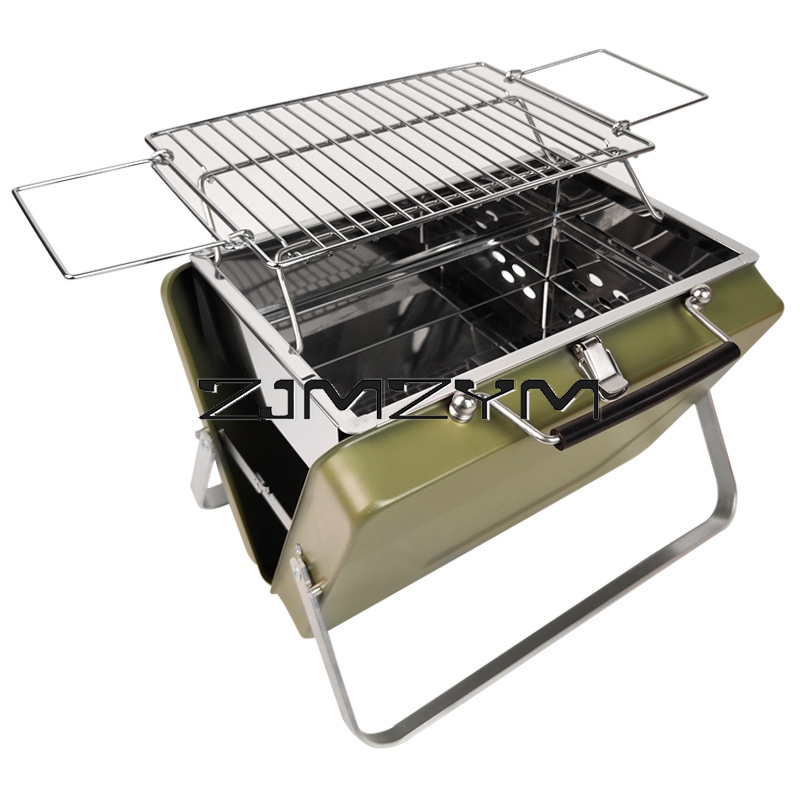 Outdoor Camping Griddle - شواية باربيكيو قابلة للطي بارتفاع قابل