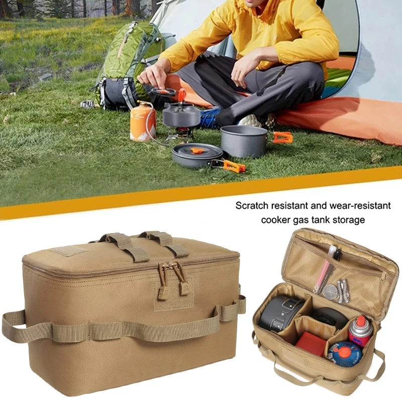 التخييم خزان الغاز حقيبة التخز - مراجعة Kitchen Outdoor Camping وسعره