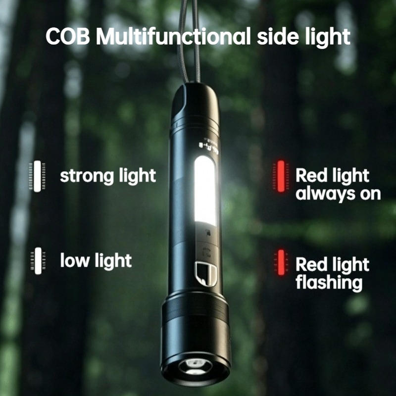 مصباح يدوي LED متعدد الوظائف ق - مراجعة Outdoor Camping Lights وسعره