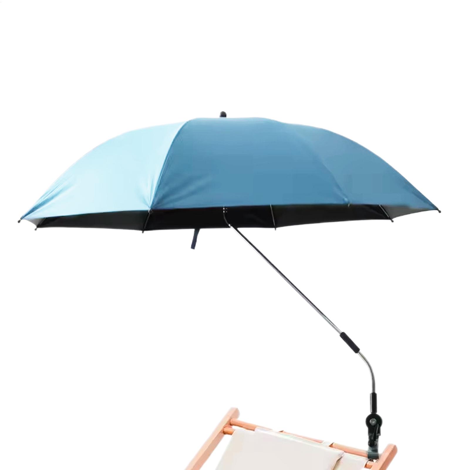 مظلة شاطئ قابلة للتعديل 360 در - مراجعة Outdoor Camping Umbrella وسعره