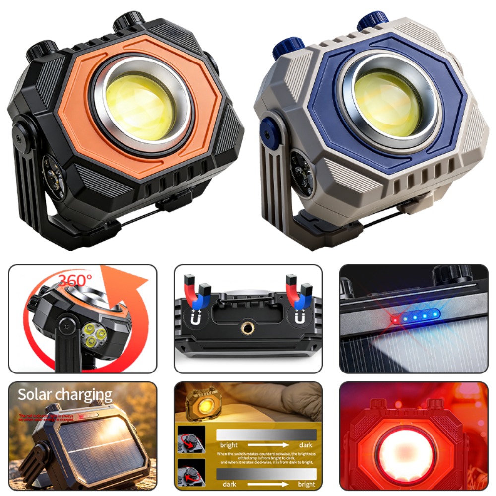 مصباح عمل COB متعدد الوظائف جد - مراجعة Outdoor Camping Lights وسعره