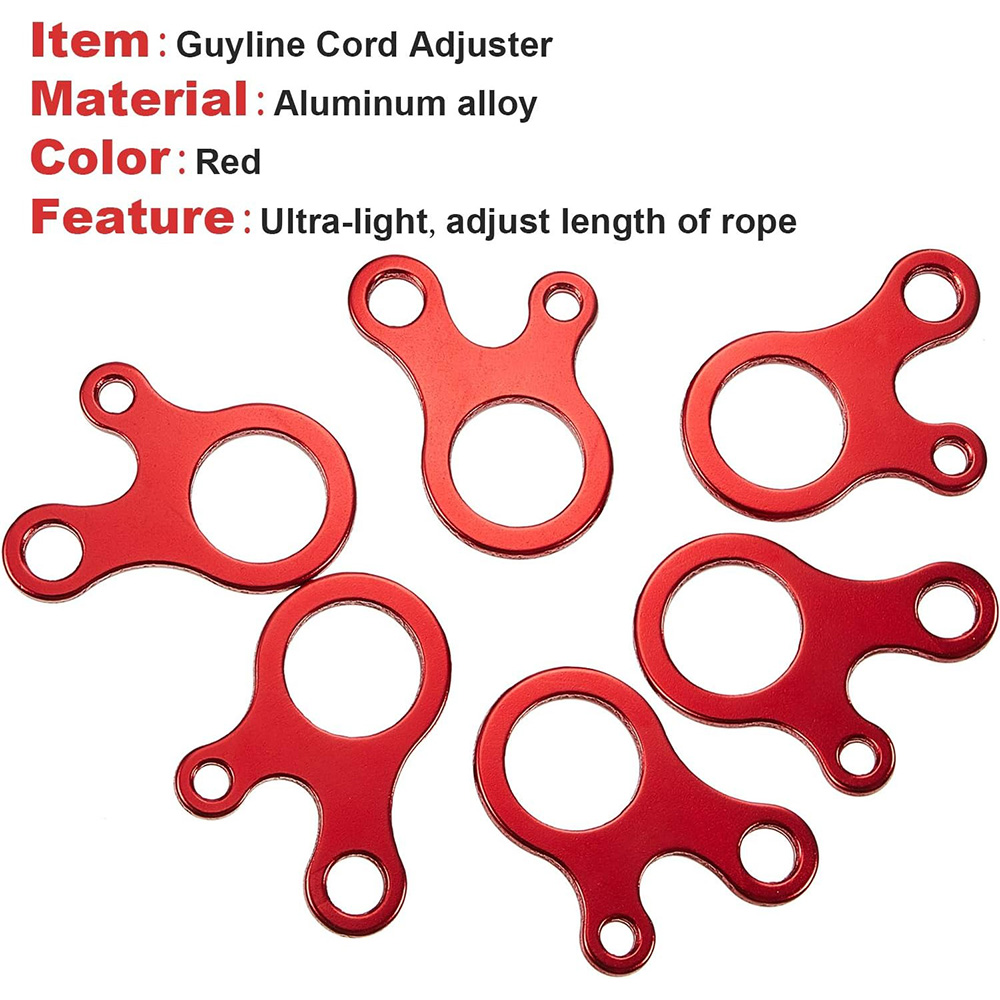 5/20 قطعة مشبك حبل خيمة بـ 3 ف - مراجعة Outdoor Camping Extension Cord وسعره
