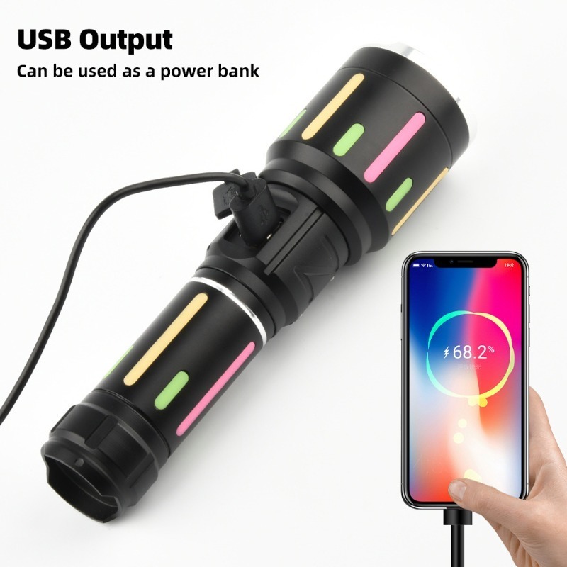 مصباح يدوي فلورسنت أبيض عالي ا - مراجعة Outdoor Camping Lights وسعره