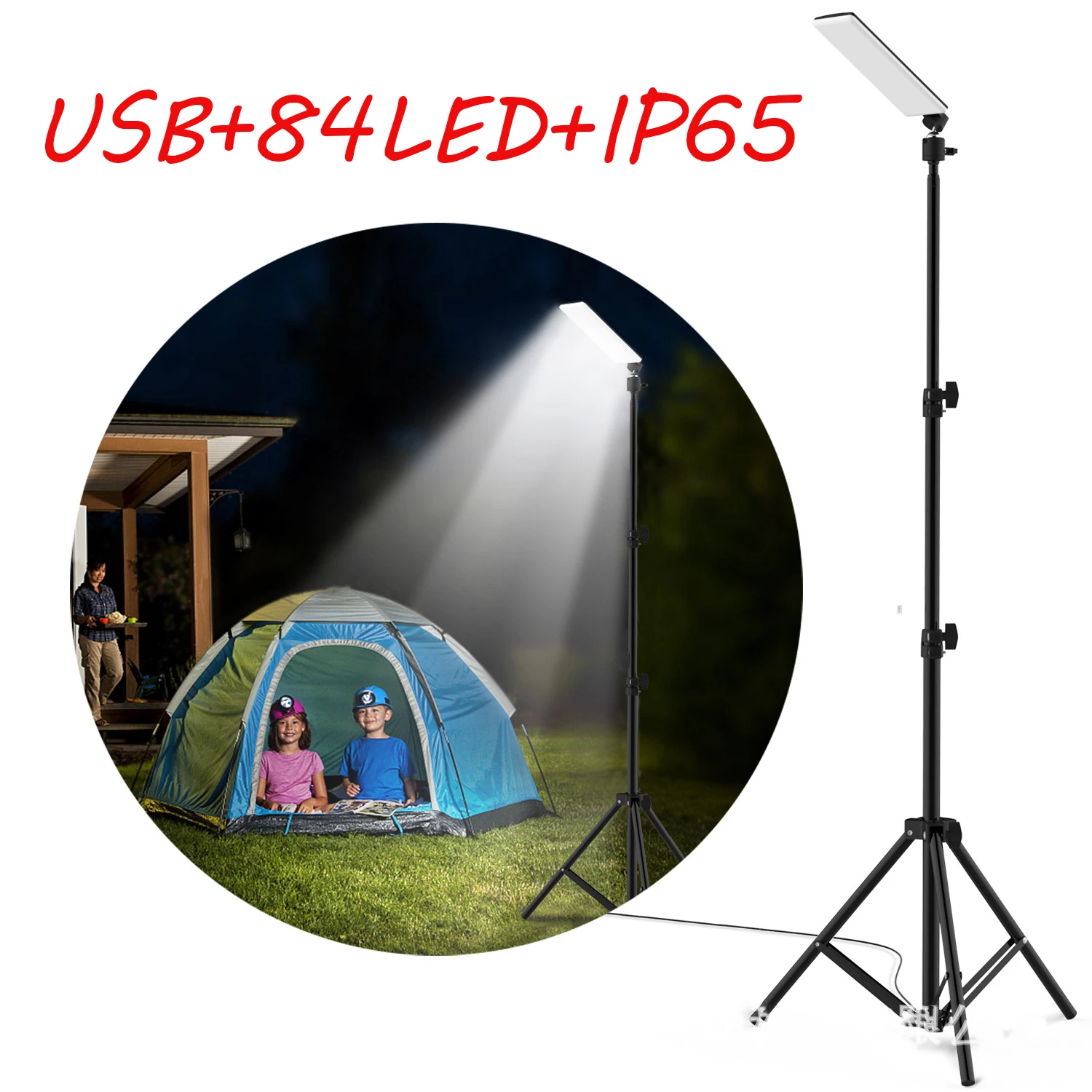 قابل للتعديل 84 قطعة LED USB ب - مراجعة Outdoor Camping Videos وسعره