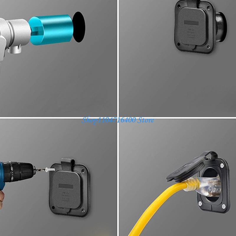 Y1gd منفذ تمديد مقاوم للماء كا - مراجعة Outdoor Camping Extension Cord وسعره