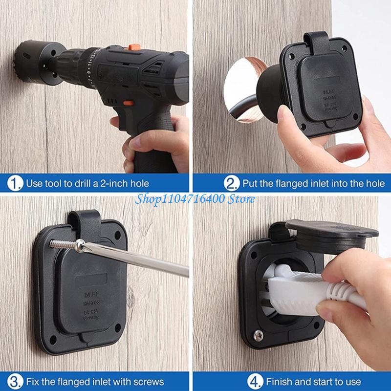 Y1gd منفذ تمديد مقاوم للماء كا - مراجعة Outdoor Camping Extension Cord وسعره