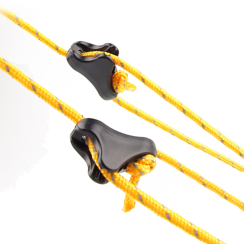 مشدود حبل مثلث للخيمة ، خطوط ت - مراجعة Outdoor Camping Extension Cord وسعره