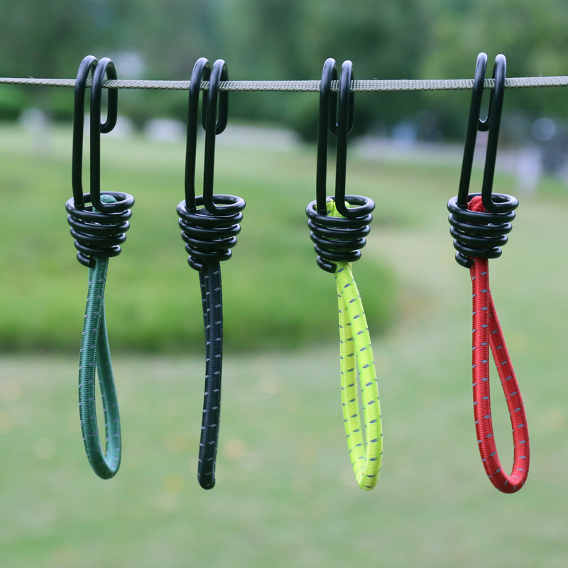 5 قطعة السنانير الرباط مطاطا ح - مراجعة Camping Rope وسعره