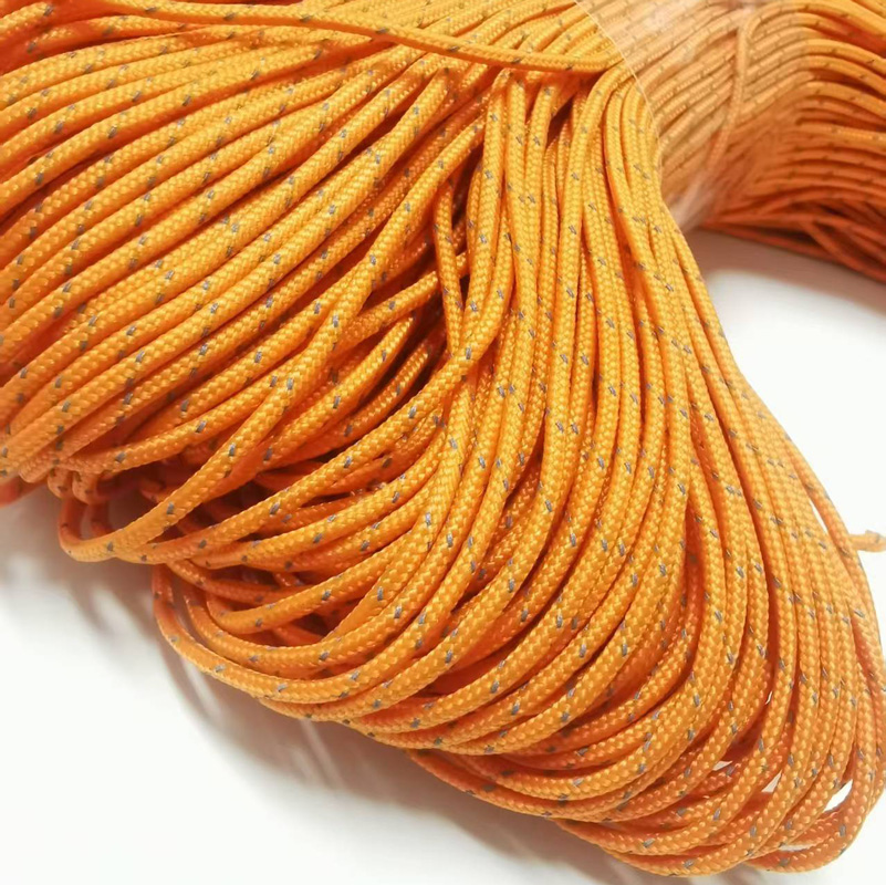حبل باراكورد برتقالي عاكس للضو - مراجعة Outdoor Camping Extension Cord وسعره