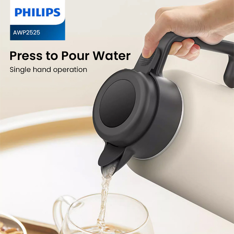 غلاية فيليبس حرارية سعة 1.8 لت - مراجعة Vacuum Insulated Flask وسعره