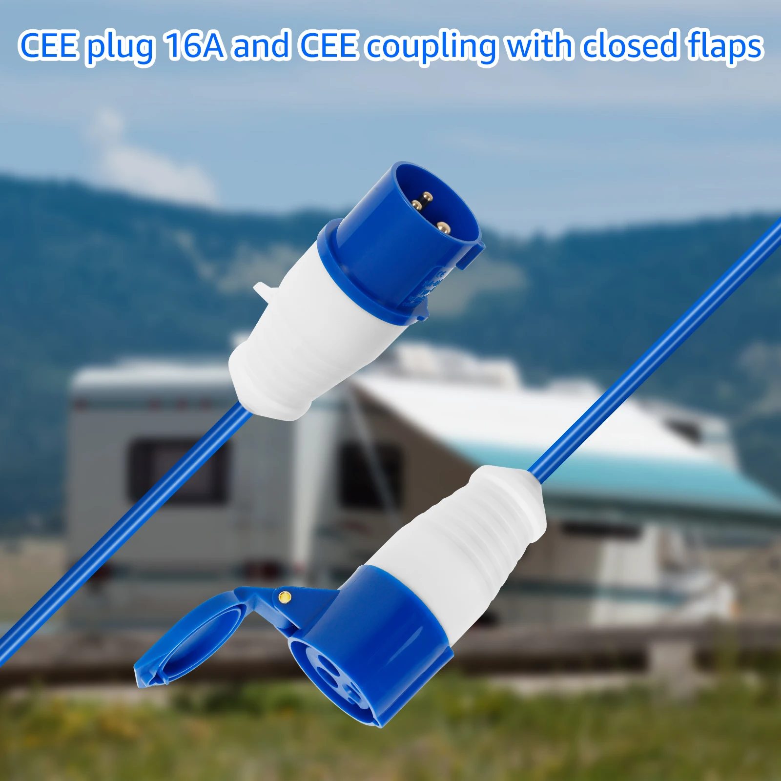 كابل تمديد للتخييم آمن وموثوق  - مراجعة Outdoor Camping Extension Cord وسعره