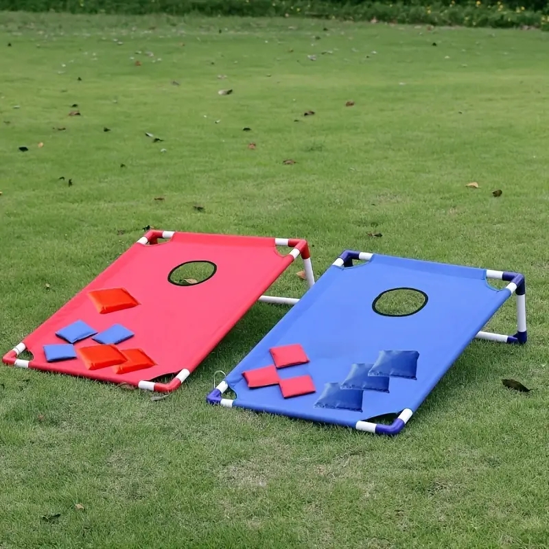 مجموعة لعبة كورن هول تشمل لوحت - مراجعة Outdoor Camping Games For Adults وسعره