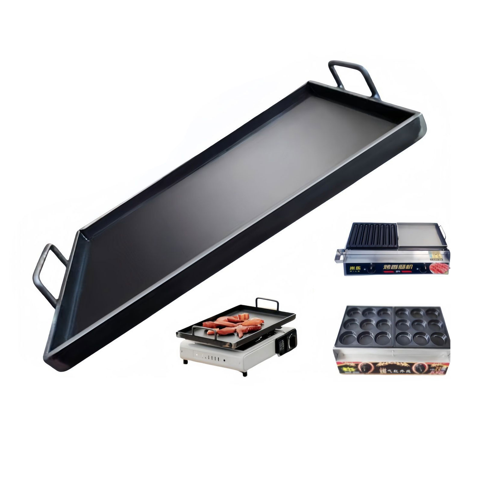 صينية شواء محمولة للتخييم، مقل - مراجعة Outdoor Camping Griddle وسعره