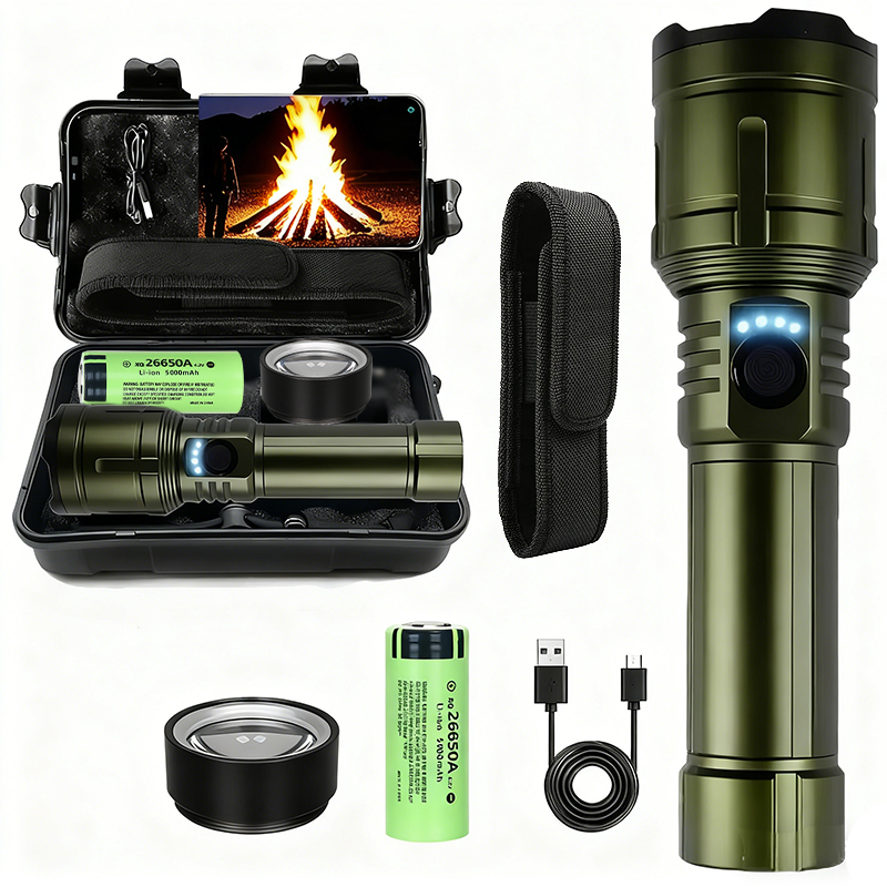 مصباح يدوي قوي للغاية، مصباح ي - مراجعة Outdoor Camping Lampe وسعره