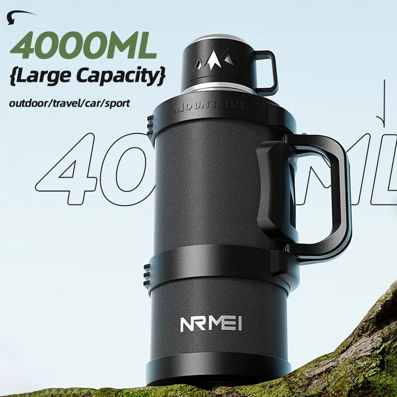 زجاجة ترمس ذات سعة كبيرة من ال - مراجعة Vacuum Insulated Flask وسعره