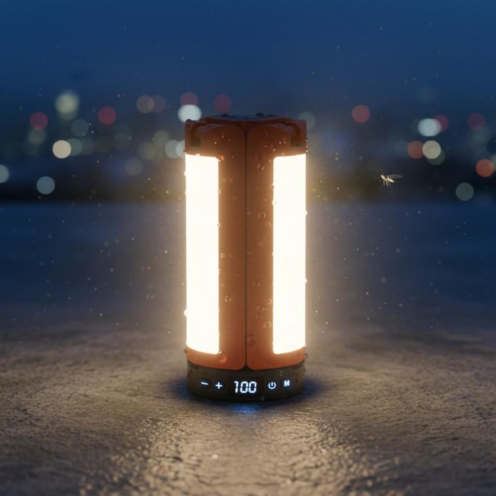 مصباح خيمة تلسكوبي قابل للتعدي - مراجعة Outdoor Camping Lights وسعره
