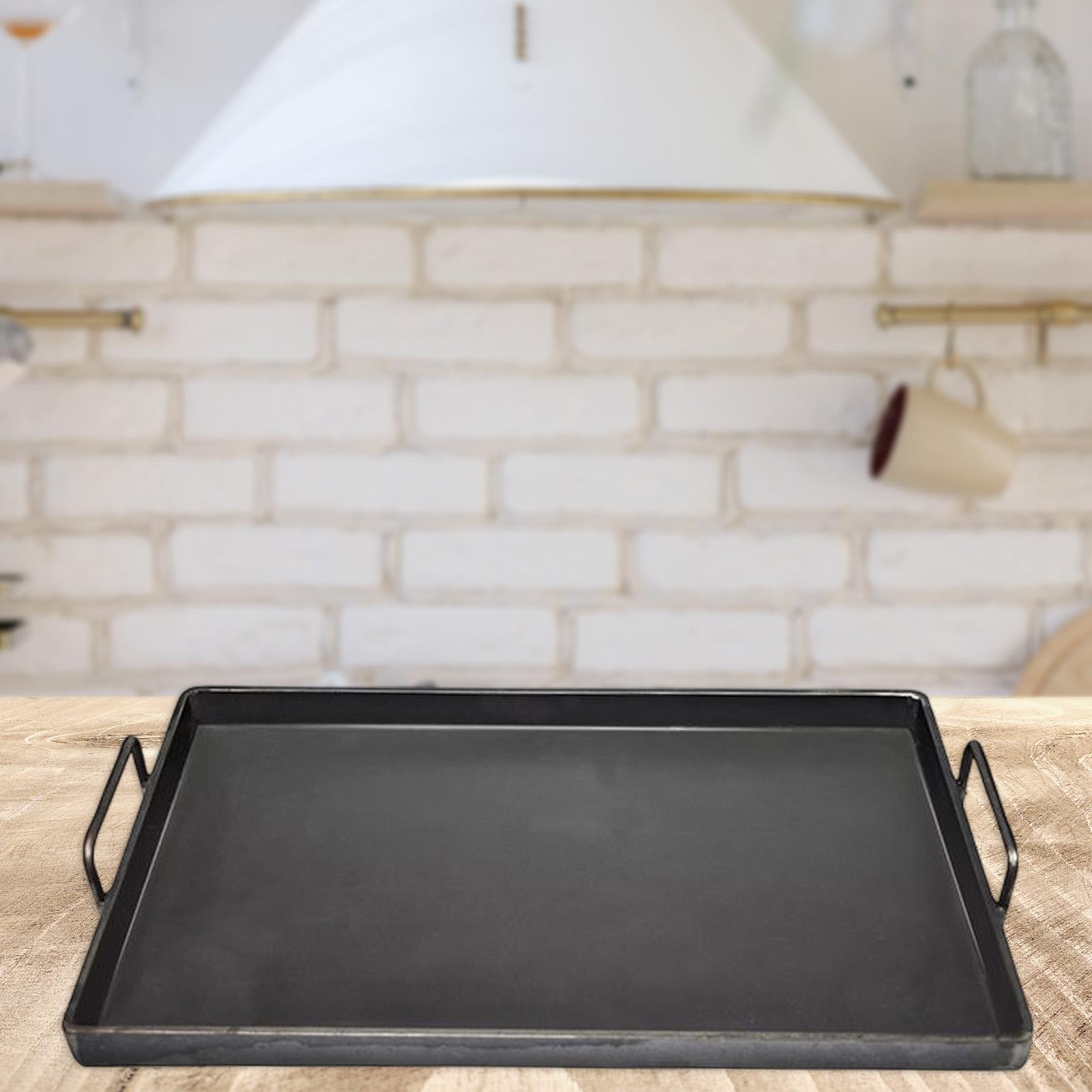 مقلاة شواء من الحديد الزهر، أو - مراجعة Outdoor Camping Griddle وسعره