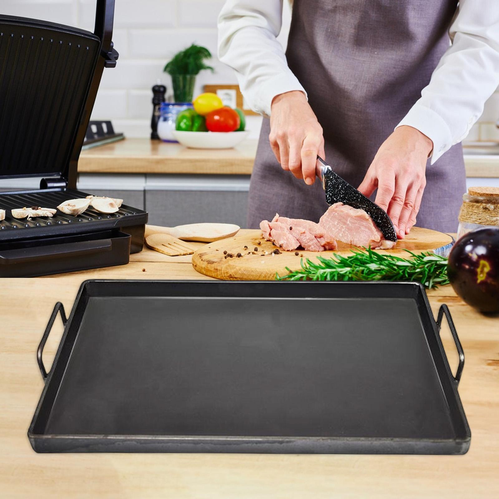 مقلاة شواء من الحديد الزهر، أو - مراجعة Outdoor Camping Griddle وسعره