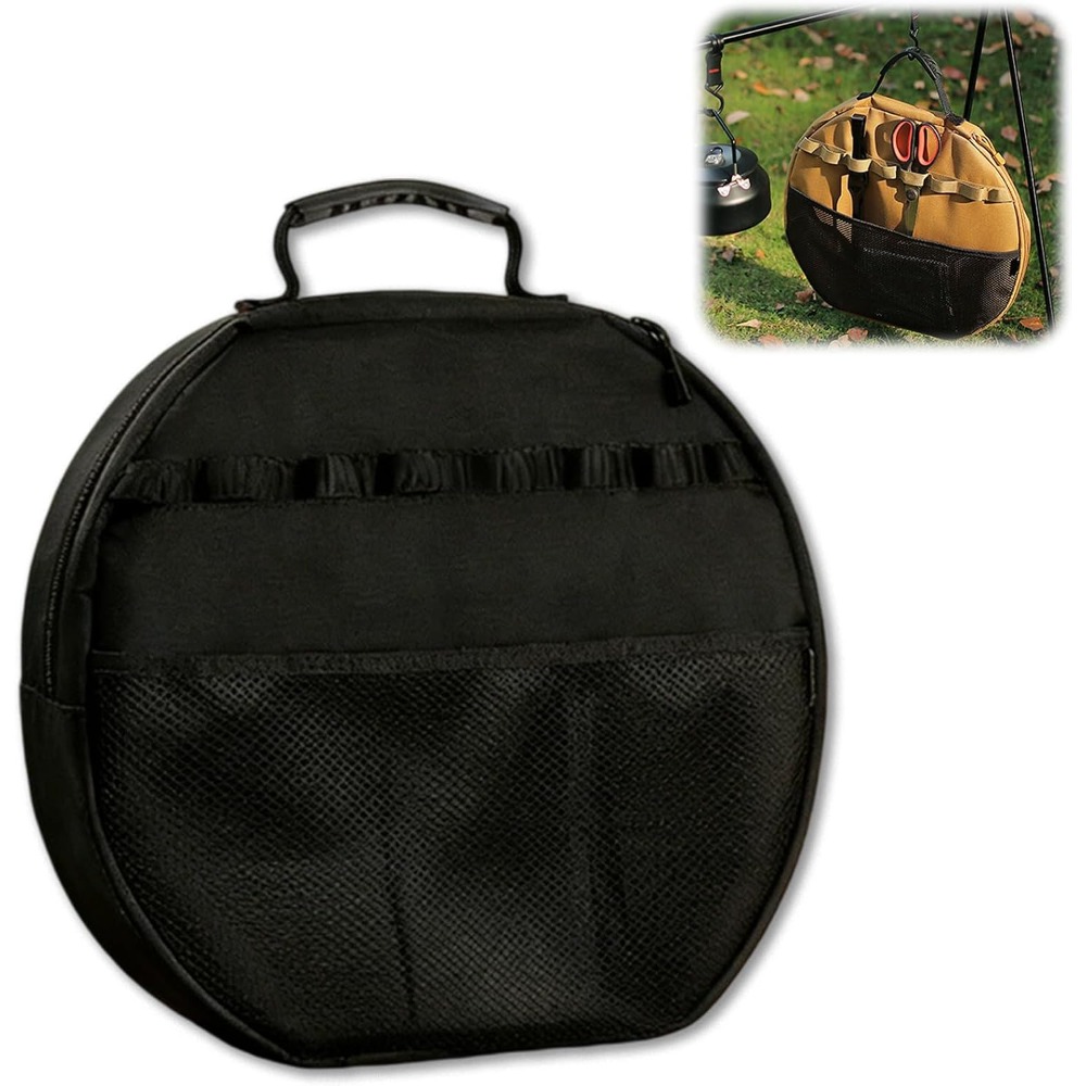 حقيبة تخزين لمقلاة الشواء، حقي - مراجعة Outdoor Camping Griddle وسعره